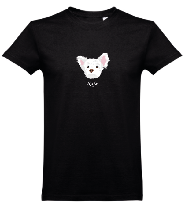 Kids T-shirt with COLOR print 🐾❤️