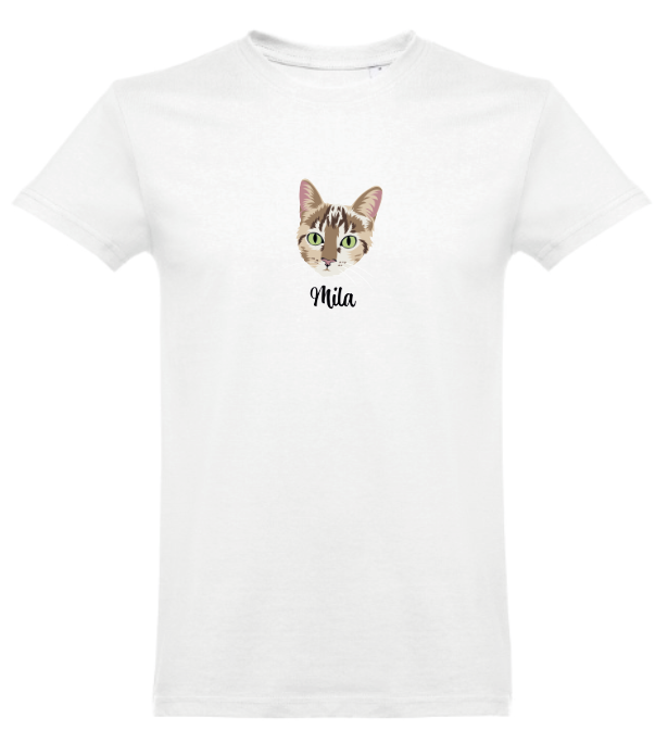 Kids T-shirt with COLOR print 🐾❤️
