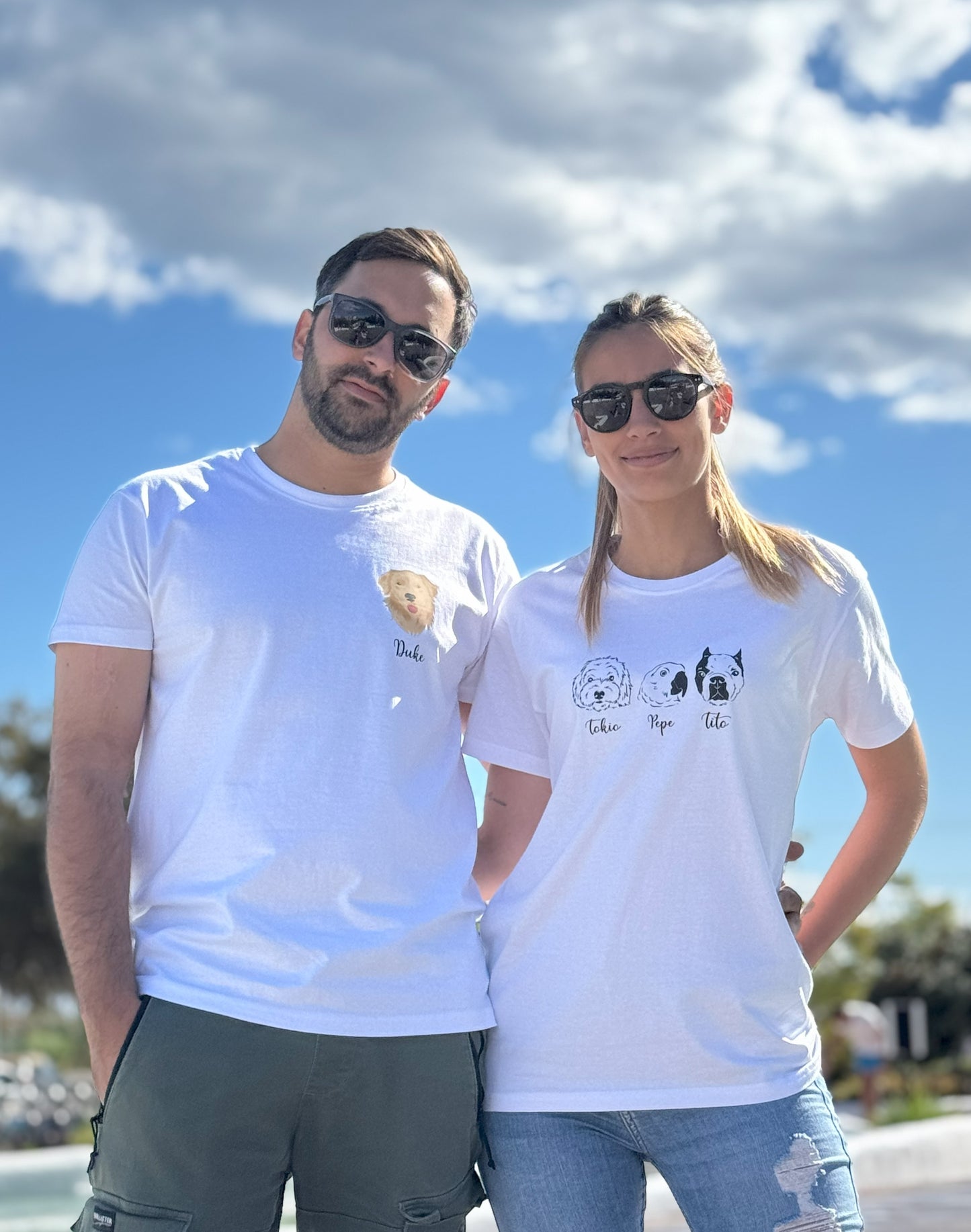 Camiseta con estampado COLOR 🐾❤️