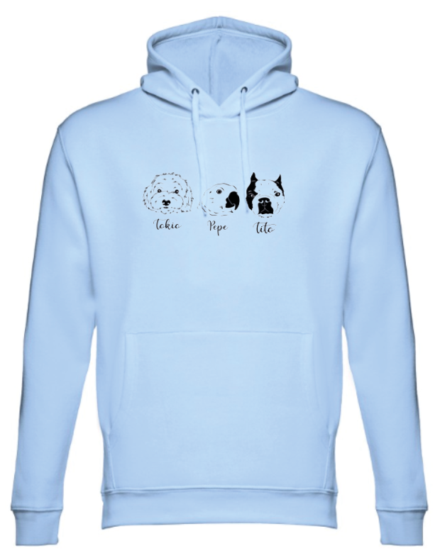 Sudaderas con capucha con estampado LINEAL 🐾❤️