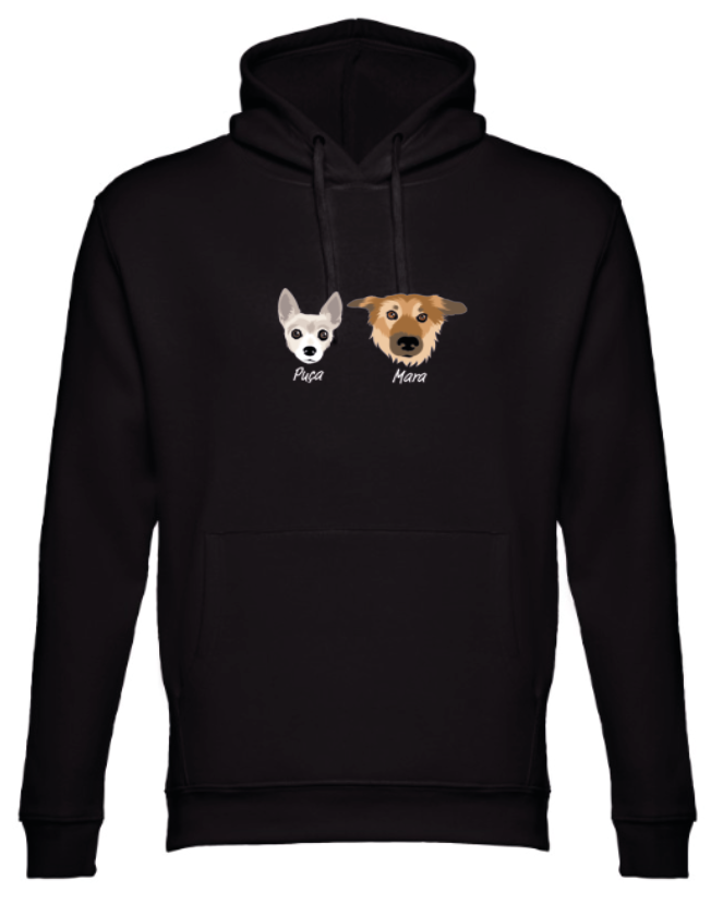 Children's sweatshirts with COLOR print 🐾❤️