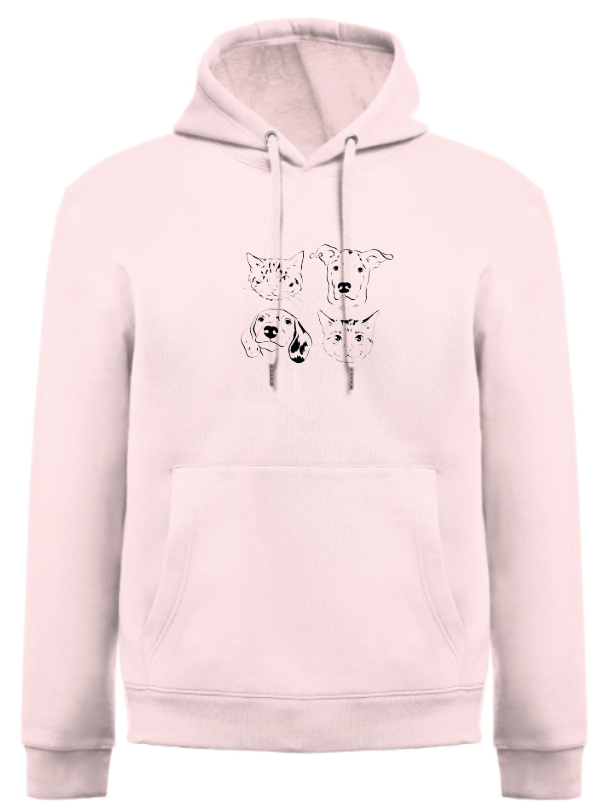 Sudaderas con capucha con estampado LINEAL 🐾❤️